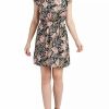 * Dr2 By Daniel Rainn Ruffle Sleeve Floral Dress | Women'S Clothing