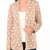 * Dr2 By Daniel Rainn Dot Print Blazer | Women'S Clothing