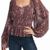 * Dr2 By Daniel Rainn Pleated Off The Shoulder Top | Women'S Clothing