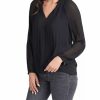 * Dr2 By Daniel Rainn Pleated Tunic Top Blouse | Women'S Clothing