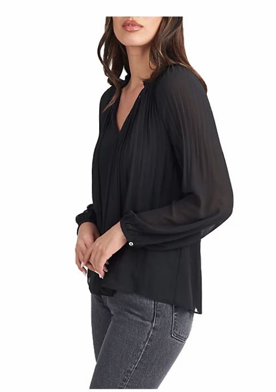 * Dr2 By Daniel Rainn Pleated Tunic Top Blouse | Women'S Clothing