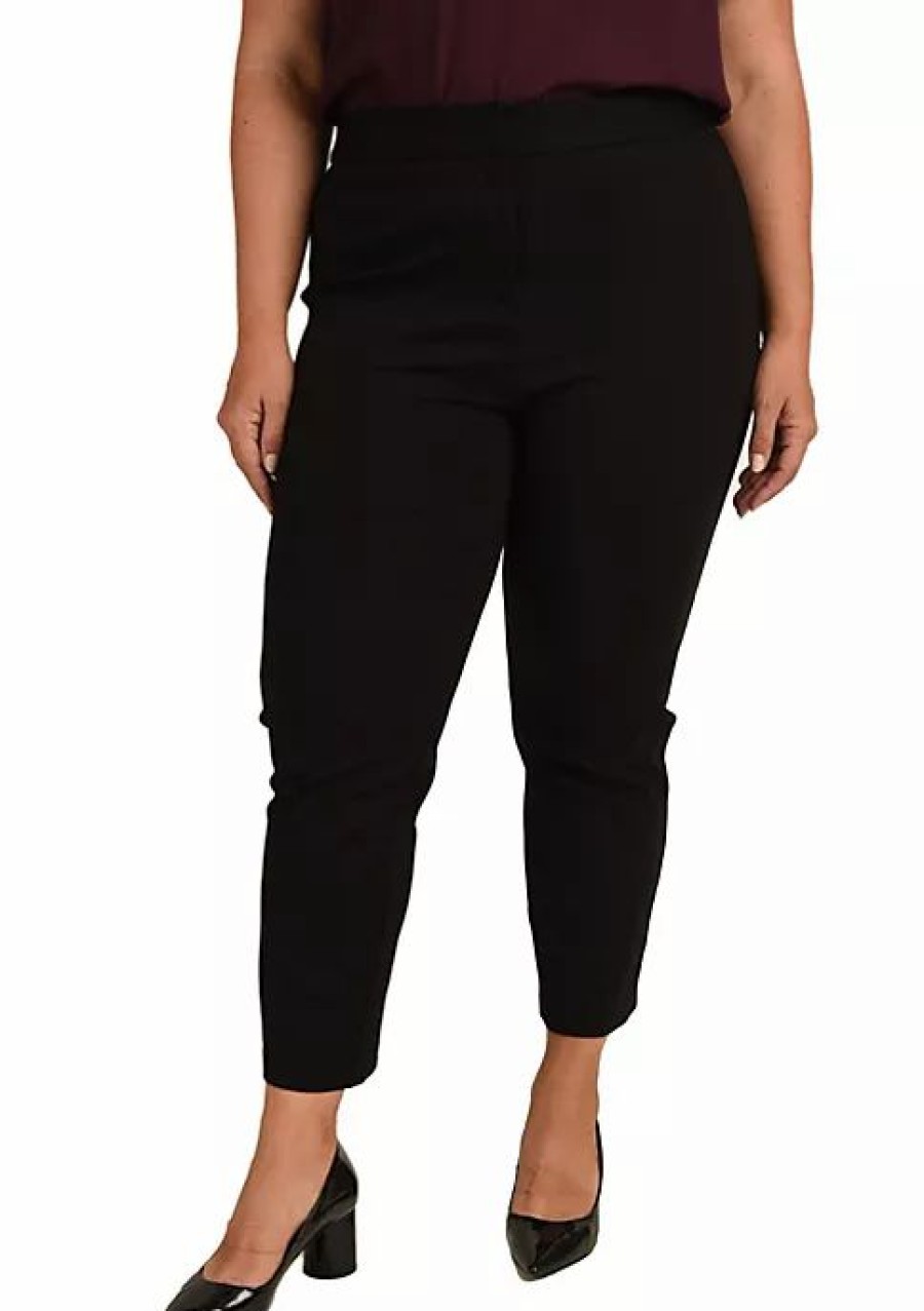 * Dr2 By Daniel Rainn Straight Cut Ankle Pants (Plus Size) | Women'S Clothing