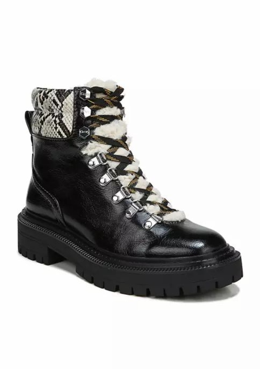 * Circus Ny Flora Cold Weather Snake Print Hiker Boots | Women'S Shoes