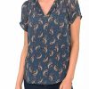 * Dr2 By Daniel Rainn Ruched Short Sleeve Top | Women'S Clothing