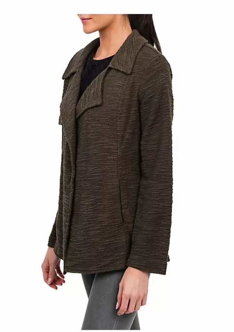 * Dr2 By Daniel Rainn Asymmetrical Knit Blazer | Women'S Clothing