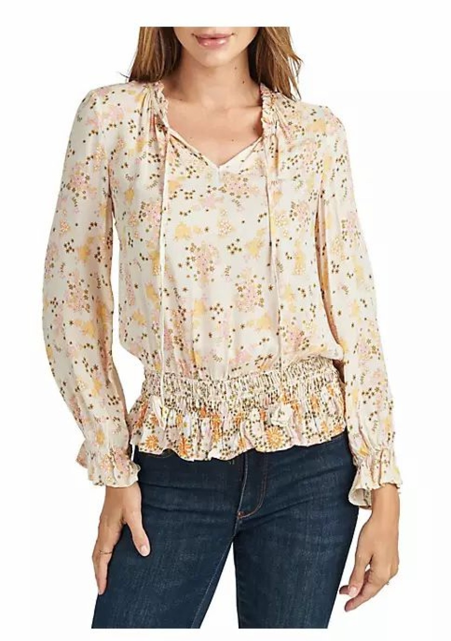 * Dr2 By Daniel Rainn Floral Top With Tassels | Women'S Clothing