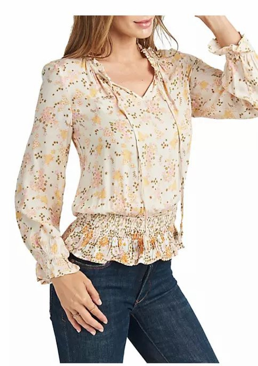 * Dr2 By Daniel Rainn Floral Top With Tassels | Women'S Clothing