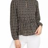 * Dr2 By Daniel Rainn Mock Turtleneck Shirred Top Blouse | Women'S Clothing