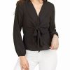 * Dr2 By Daniel Rainn Bowtie Peplum Blouse Top | Women'S Clothing