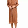 * Dr2 By Daniel Rainn Nyla Long Sleeve Button-Down Flared Dress | Women'S Clothing