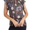 * Dr2 By Daniel Rainn Ruffle Sleeve Top | Women'S Clothing