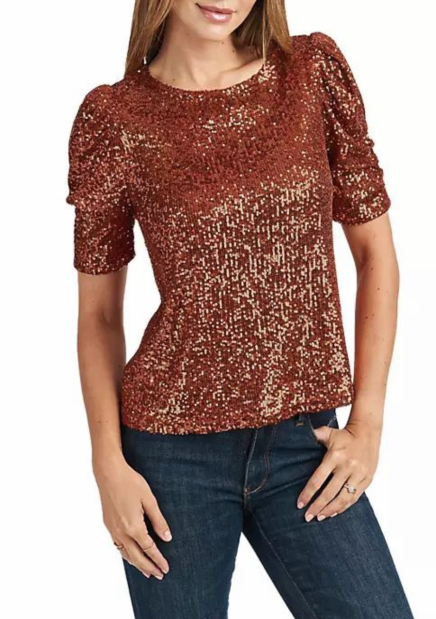 * Dr2 By Daniel Rainn Sequin Top | Women'S Clothing