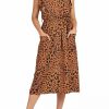 * Dr2 By Daniel Rainn Celia Animal Print Dress With Pockets | Women'S Clothing