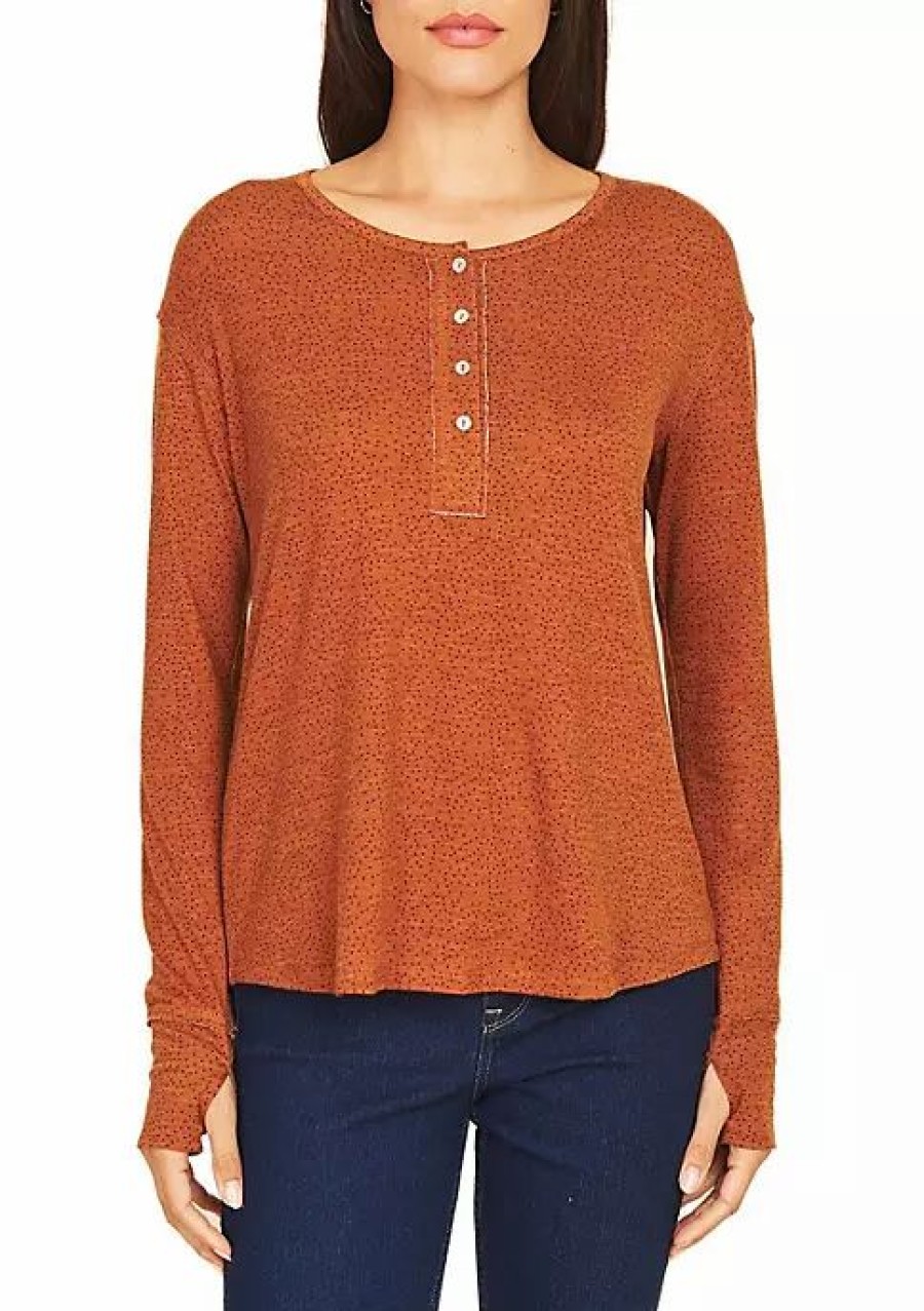 * Dr2 By Daniel Rainn Long Sleeve Knit Top | Women'S Clothing