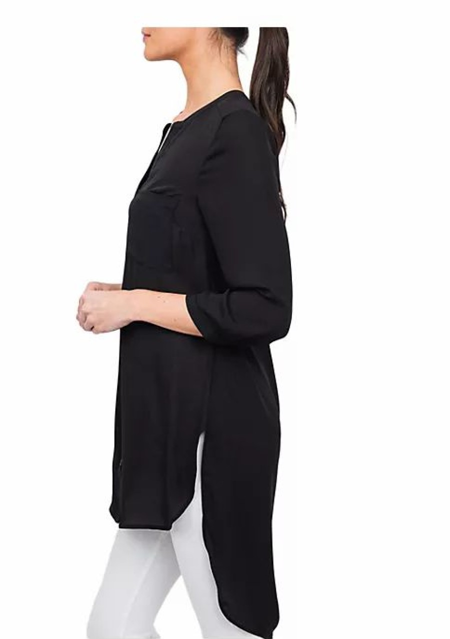 * Dr2 By Daniel Rainn Button-Down Tunic Top | Women'S Clothing