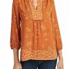 * Dr2 By Daniel Rainn Boho Long Sleeve Top | Women'S Clothing