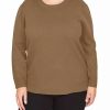 * Dr2 By Daniel Rainn Long Sleeve Pullover Sweater Top (Plus Size) | Women'S Clothing