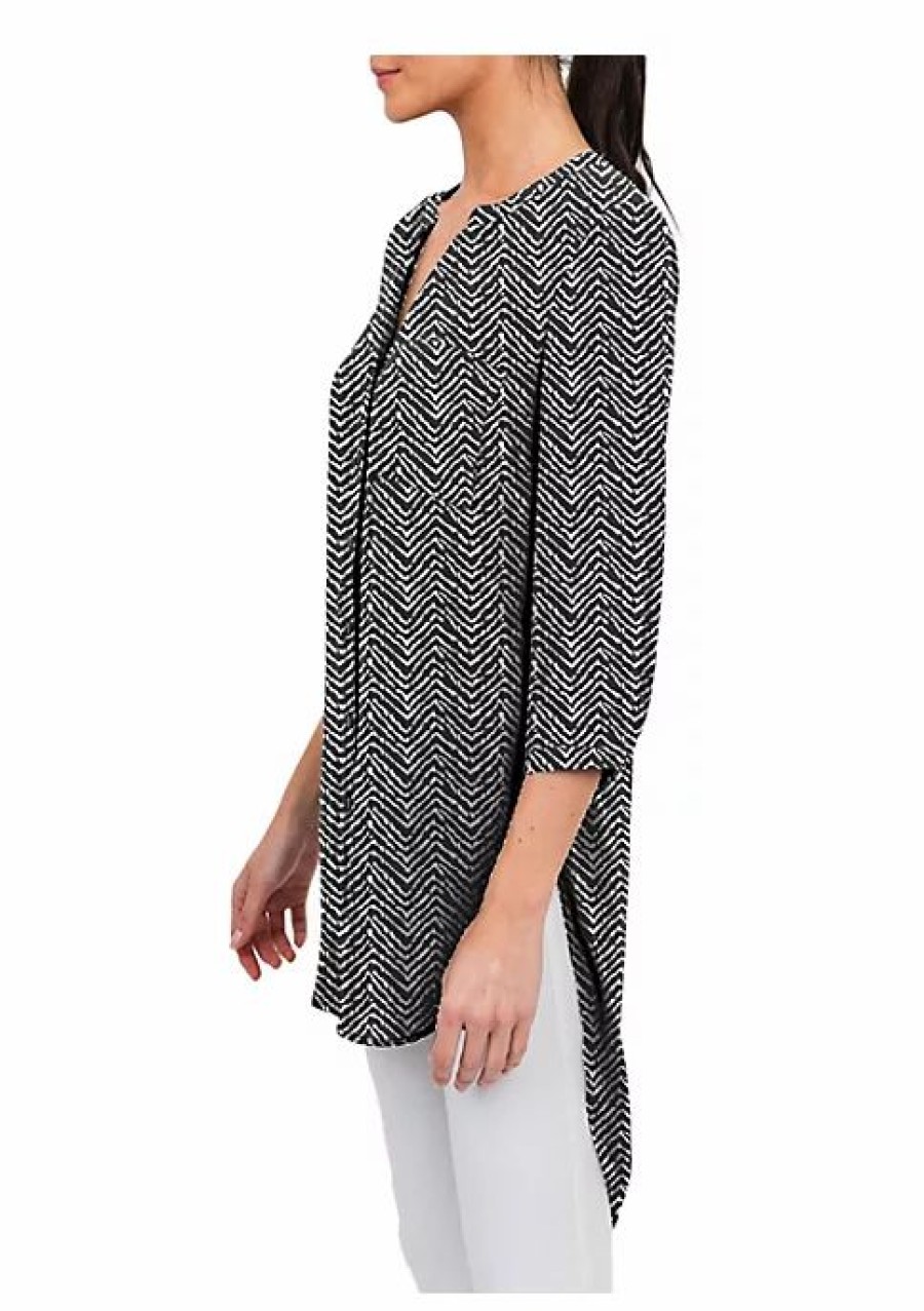 * Dr2 By Daniel Rainn Button-Down Tunic Top | Women'S Clothing