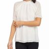 * Dr2 By Daniel Rainn Lace Mock Turtleneck Top Blouse | Women'S Clothing